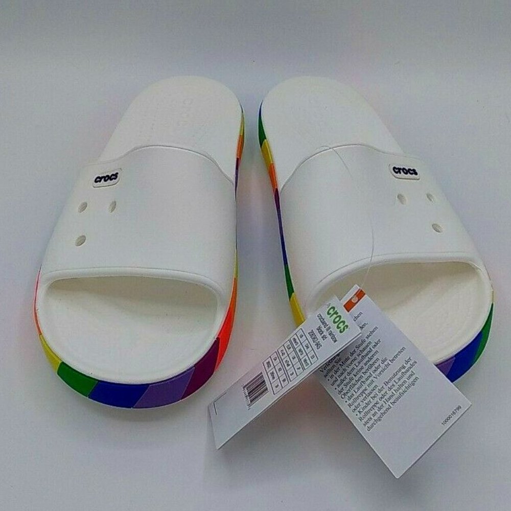 Crocs Crocband III Rainbow Slides